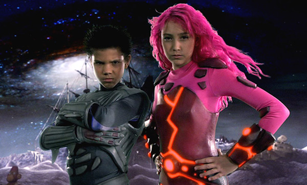 Sharkboy and Lavagirl were gifted from a very young age with the power of 1980's-era blue screen.