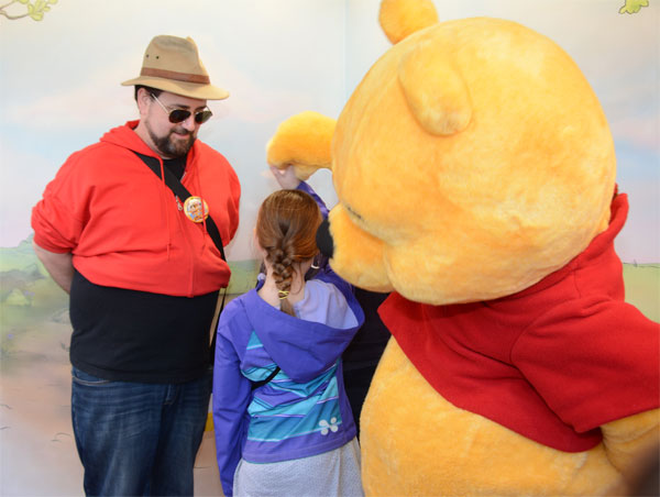 Who wore it best: me or Winnie the Pooh?