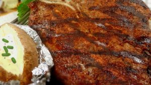 Rock's T-Bone Steaks recipe