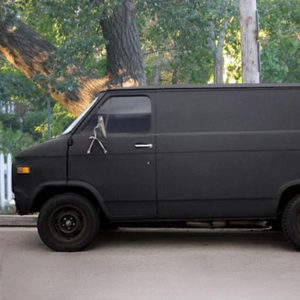 black van
