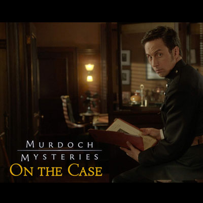 CBC Murdoch Mysteries: On the Case interactive mystery fiction Johnny Harris as Constable George Crabtree