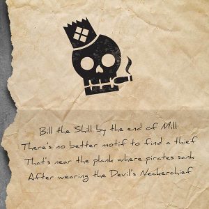 Bill the Shill from Murdoch Mysteries: The Infernal Device with puzzles designed by LockQuest